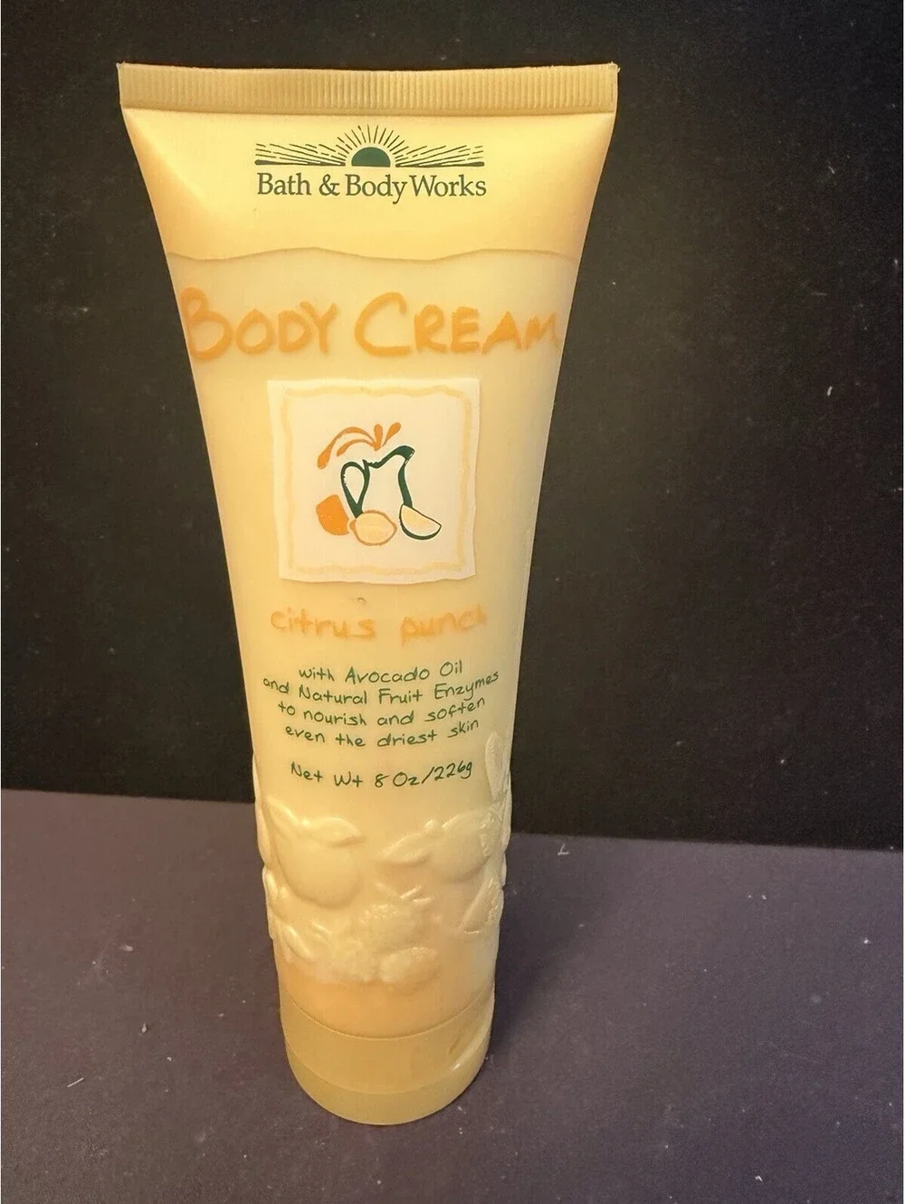 VTG NEW Original Bath & Body Works CITRUS PUNCH BODY CREAM 8 Ozs.